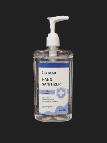 Dr. Max 75% Hand Sanitizer 500mL - CanMedic Tech